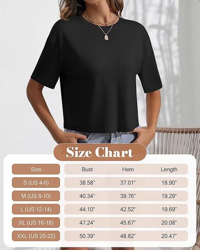 2 قطعة المرأة تي شيرت قصير الأكمام المحاصيل القمم المرأة طاقم الرقبة تيز نصف كم تجريب اقتصاص تي شيرت in Kuwait