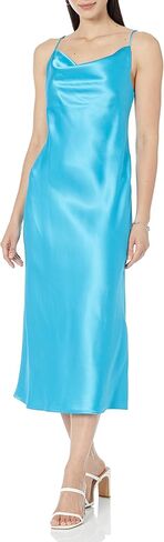 The Drop Women's Scarlett Cowl-Neck Slip Dress in Kuwait