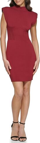 Women's Knit Mock Neck Dress in Saudi Arabia