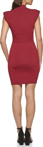 Women's Knit Mock Neck Dress in Saudi Arabia