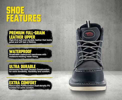 Avenger Work Boots Men's Above Ankle Construction Boot in Saudi Arabia
