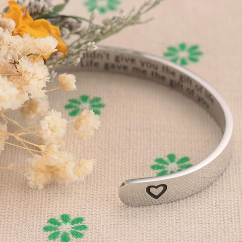 Step Daughter Gifts From Stepmom Stepdad For Women Men Ornament Stepdaughter Stepson Jewelry in Saudi Arabia