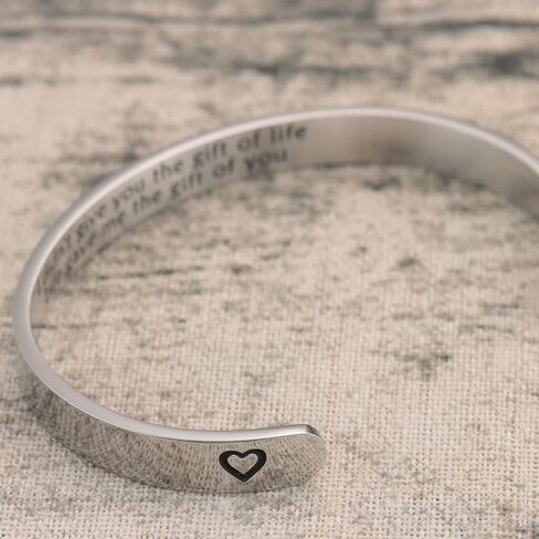 Step Daughter Gifts From Stepmom Stepdad For Women Men Ornament Stepdaughter Stepson Jewelry in Saudi Arabia