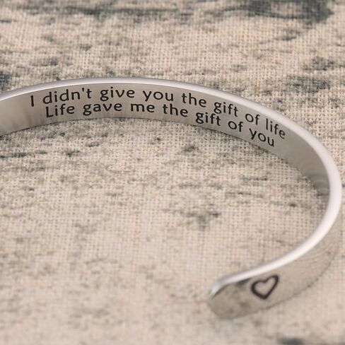 Step Daughter Gifts From Stepmom Stepdad For Women Men Ornament Stepdaughter Stepson Jewelry in Saudi Arabia