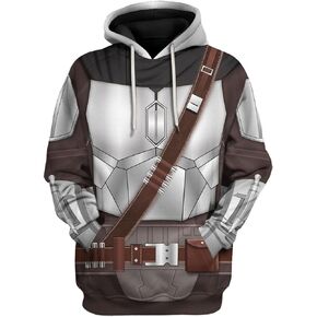 Eclaty Bo Katan Hoodie Costume Cosplay Sweatshirt Sweater
