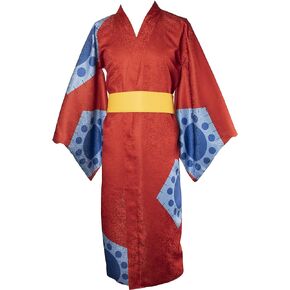 Wano Country Red Kimono Cosplay Costume Halloween Outfit
