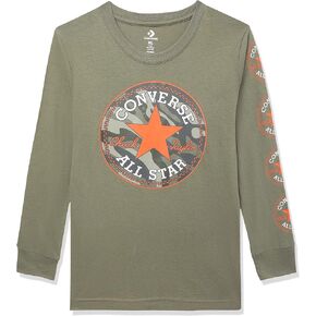 Converse Boy's Camo Long Sleeve Tee (Big Kids)
