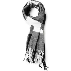 VANLINKER وشاح عصري للنساء شالات طويلة يلتف بطانية ناعمة شبكة كبيرة شتاء دافئ شعرية الكشمير يشعر VL9322 in Kuwait