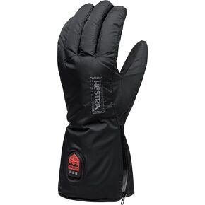 Hestra Women's Heated 5-Finger Liner I 3 Heating Levels, Rechargeable Battery, Thermal Liners for Outdoor Sports