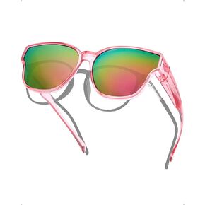 نظارات شمسية مستقطبة من LVIOE للنساء والرجال لارتدائها فوق النظارات الطبية للحماية من الأشعة فوق البنفسجية 400 LS8001 in Kuwait