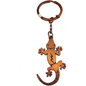 Arizona Keychain (Bronze) - Southwest Gift Idea - Arizona Souvenir Gift - Metal Keychain - Native American Design