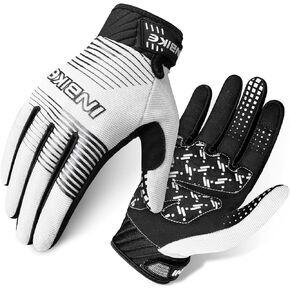 INBIKE Mens Mountain Bike Gloves Breathable Stretchy Touch Screen Wear-Resistant Outdoor Sports for Cycling Biking Bicycle