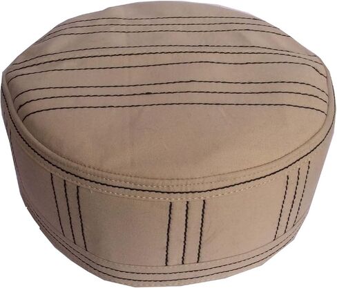 قبعة صلاة كوفي للرجال والنساء المسلمين للجنسين، قبعات رمضان، قبعات عيد الكوفيس المصنوعة يدويًا، قبعة نماز in Kuwait