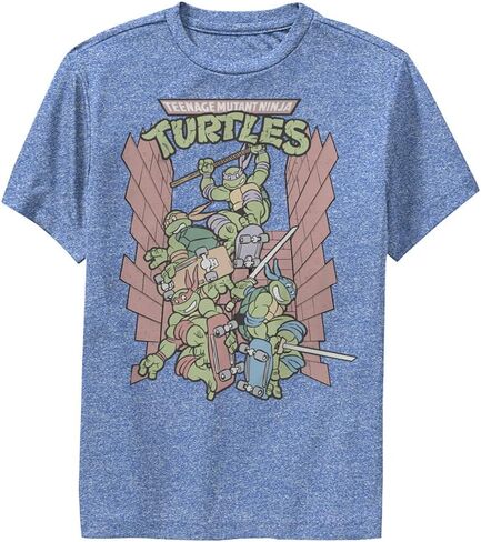 تي شيرت Nickelodeon Teenage Mutant Ninja Turtles 90s TMNT للأولاد بأكمام قصيرة in Kuwait