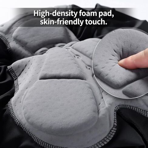 ARSUXEO شورت ركوب الدراجات للرجال شورت مبطن ثلاثي الأبعاد لركوب الدراجات مع حشوة in Kuwait