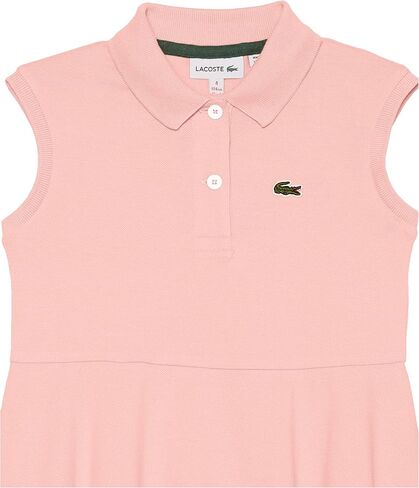 Lacoste Girl's Sleeveless Polo Dress with Skirt Pleating in Saudi Arabia