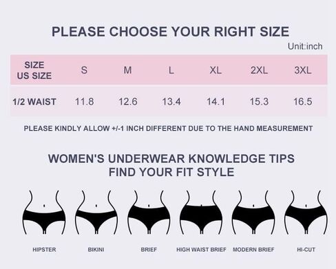 انليكي ملابس داخلية قطنية للنساء، سراويل داخلية منخفضة الارتفاع، سراويل داخلية جيدة التهوية مقاس كبير، ملابس داخلية للنساء 4/6 عبوات in Kuwait