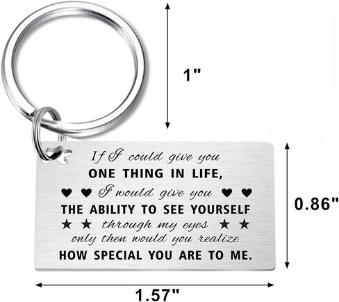 Gezxin I Love You Daughter Gifts- Happy Birthday Daughter Keychain from Mom- Favorite Daughter Christmas Xmas Valentines Mother's Day Easter Wedding Presents in Saudi Arabia
