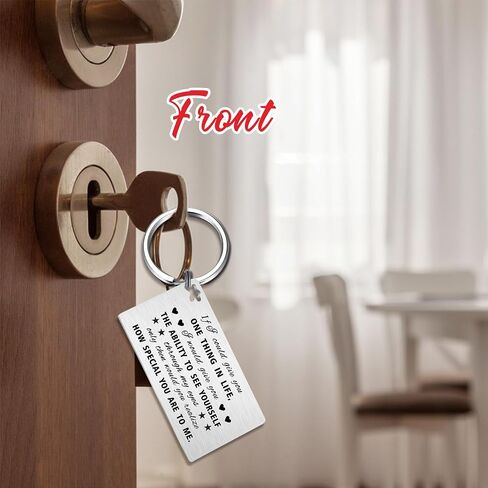 Gezxin I Love You Daughter Gifts- Happy Birthday Daughter Keychain from Mom- Favorite Daughter Christmas Xmas Valentines Mother's Day Easter Wedding Presents in Saudi Arabia
