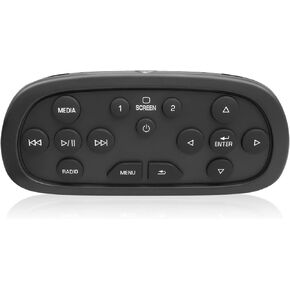 Video Remote Control Replace 84012998 Fit for Cadillac SRX 2013-2016 XTS 2015-2016 Escalade 2015-2020, Fit for Chevrolet Suburban/Tahoe GMC Yukon 2015-2020, Rear Entertainment Remote