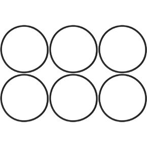 AppliaFit O-Rings Compatible with APEC 3.5 Inch O-Rings for APEC Ultimate and Essence Series Reverse Osmosis Water Filters, Version A (6-Pack)