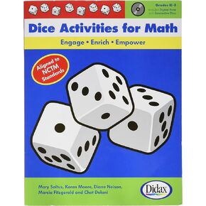 Didax Educational Resources 215295 Dice Activities for Math Book