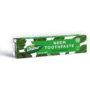 Dabur Herbal Toothpaste - Oral Care with All Natural, Fluoride-Free Formula and Healthy Toothpaste Bliss- Infused Brilliance for a Naturally Fresh Breath - Ignite Your Smile Naturally - Aloe Vera