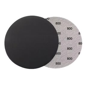 25pcs 6 Inch 150mm Round Wet Dry Water Sanding Discs Grit 800/1500/2000/3000/4000 Sanding Discs Hook and Loop Flocking Sanding Discs Pad Sanding and Polishing for Electric Grinder Accessory