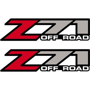 Z71 Offroad Decals Stickers for Chevy Silverado Z71 2001-2006 Bed Side 1500 2500 HD 01-06