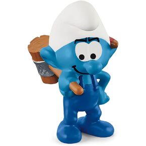Schleich Smurfs, Collectible Retro Cartoon Toys for Boys and Girls, Handy Smurf Toy Figurine, Ages 3+
