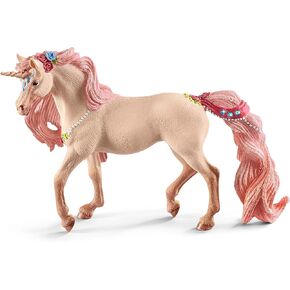 Schleich bayala Animal Figurine, Unicorn Toys for Girls and Boys 5-12 years old, Decorated Unicorn Mare