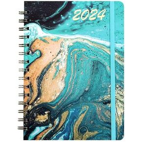 Daily Planner 2024-2025, Weekly & Monthly Planner from Jan 2024-June 2025, 18 Month Planner with Tabs