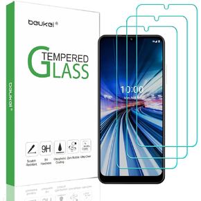 beukei (3 Pack) Compatible for Boost Celero 5G Screen Protector Tempered Glass, Touch Sensitive,Case Friendly, 9H Hardness