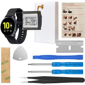 for Samsung Galaxy Watch Active 2 Battery Replacement 44mm with Repair Tool Set + Installation Instruction
