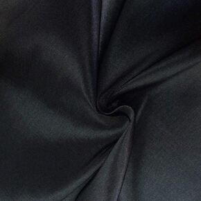 FabricLA 100% Polyester Taffeta Fabric - Non-Stretch Solid Fabric by The Yard - Evening Gowns, Costumes, Linings etc (1 Yard, Black)