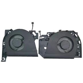 New Laptop CPU+GPU Cooling Fan for HP Mobile Worstation ZBook 17 G3 Series 848377-001 848378-001 7J1850 7J18A0 DFS2004054M0T FGD9 DFS561405PL0T FGDN 5V 0.5A Fan