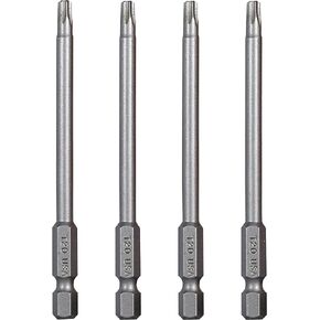 Mayhew Tools 18276-5 Metric Hex Insert Bit, 4mm x 1", 5-Pack