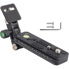 EVTSCAN Telephoto Lens Support Bracket,Telephoto Zoom Lens Bracket Set Long Focus Camera Support Quick Release Plate Bird Watching(F120-38)