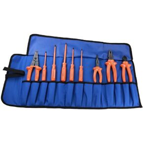 9 Piece Electrical Tool Set, Voltage Insulated Max VAC 1000, AGTK-1