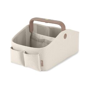 Skip Hop Diaper Caddy Organizer with Touch Sensor Night Light, Nursery Style, Oat