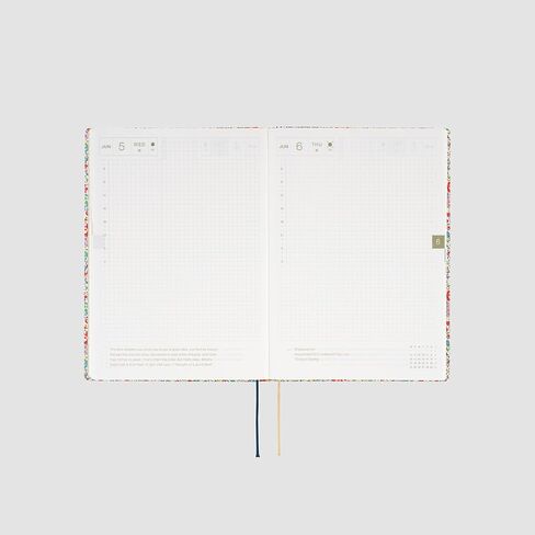 ほぼ日 Hobonichi Techo HON A5 [حجم إنجليزي/A5/بدء يناير 2024] Liberty Fabrics: إيما وجورجينا in Saudi Arabia