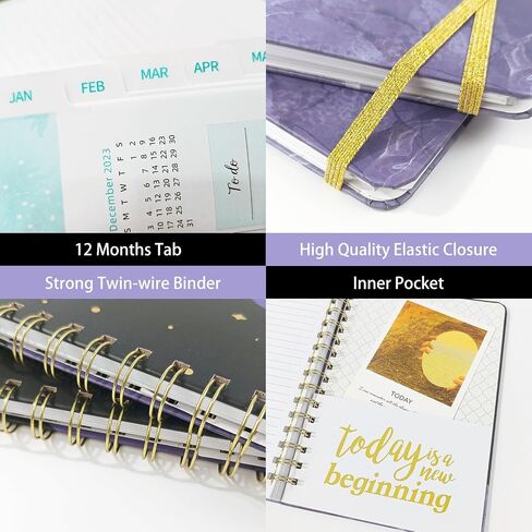 2024 Monthly Planner, Daily and Weekly Planner with Calendar, Appointment Book Student Planner 2024 in Saudi Arabia