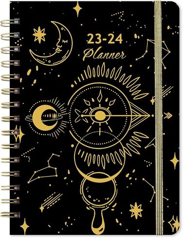 2024 Monthly Planner, Daily and Weekly Planner with Calendar, Appointment Book Student Planner 2024 in Saudi Arabia