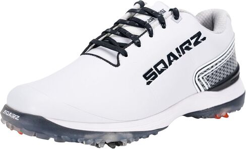 SQAIRZ Bold Men's Athletic Golf Shoes, NEW Golf Shoes, Designed for Balance & Performance, Replaceable Spikes, Waterproof, Golf Shoes Men with Spikes, Mens Golf Shoes, Golf Footwear in Saudi Arabia