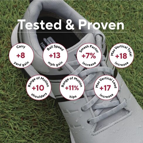 SQAIRZ Bold Men's Athletic Golf Shoes, NEW Golf Shoes, Designed for Balance & Performance, Replaceable Spikes, Waterproof, Golf Shoes Men with Spikes, Mens Golf Shoes, Golf Footwear in Saudi Arabia