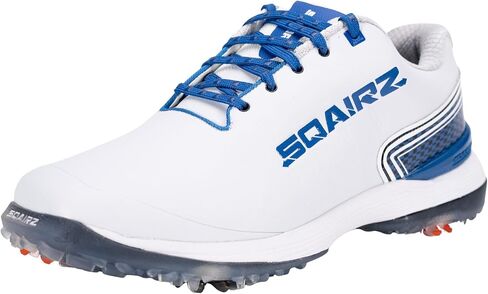 SQAIRZ Bold Men's Athletic Golf Shoes, NEW Golf Shoes, Designed for Balance & Performance, Replaceable Spikes, Waterproof, Golf Shoes Men with Spikes, Mens Golf Shoes, Golf Footwear in Saudi Arabia