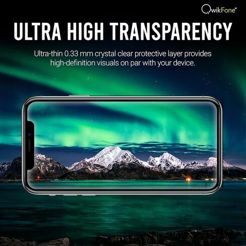 Glass Screen Protector for iPhone 11/ iPhone XR [3-Pack] [99.99% HD Clear][Easy Installation Frame][9H Hardness][Full Coverage] [Bubble Free][ Anti-Scratch][ Anti-Fingerprint] for Apple 6.1'' in Saudi Arabia