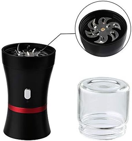Upgraded Mini Electric Grinder Spice Smart Herb 400 mAh with 50ml Jar,Easy to Carry(Grinder) in Kuwait