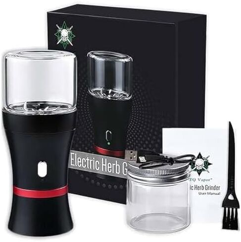 Upgraded Mini Electric Grinder Spice Smart Herb 400 mAh with 50ml Jar,Easy to Carry(Grinder) in Kuwait