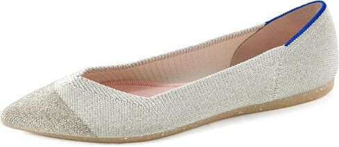 Rothy's The Point Women's Slip-On Shoes, Pointed-Toe Flats, Made from Recycled Plastic Bottles & Machine Washable in Saudi Arabia